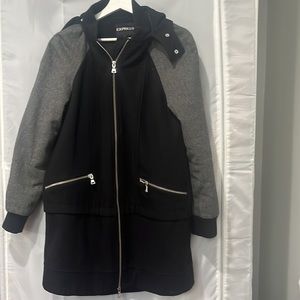 Express coat with hood